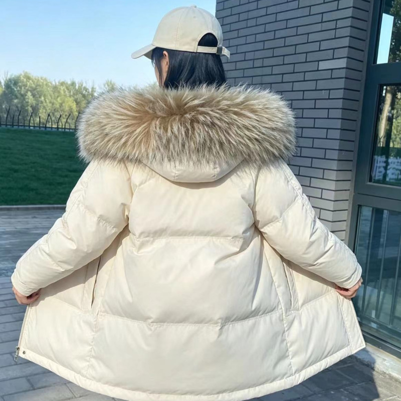 Winter Clothing Pk - Col en fourrure de raton laveur
