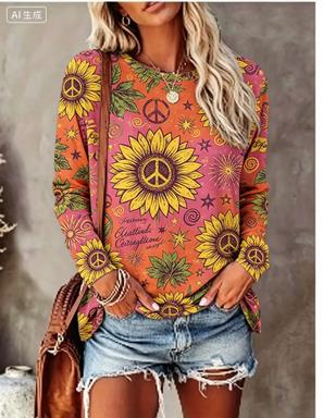 Winter Clothing For Women - T-shirt à manches longues pour femmes,