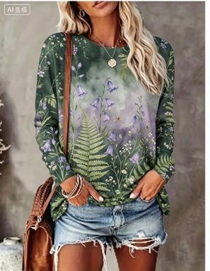 Winter Clothing For Women - T-shirt à manches longues pour femmes,