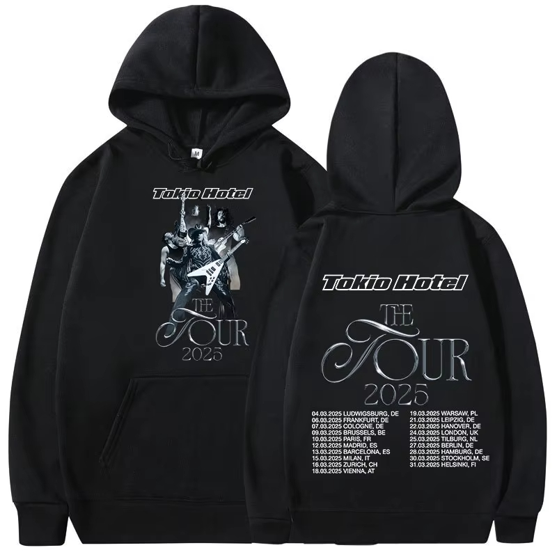 Winter Clothing Drawing - Sweat-shirts à capuche de la tournée
