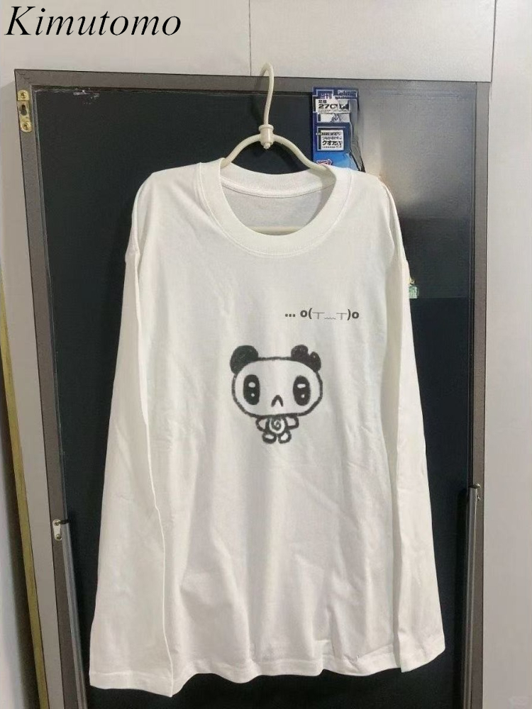 Winter Clothing For Women - Kimutomo t-shirts femmes dessin animé imprimé