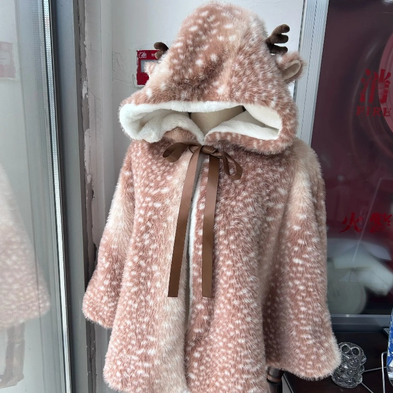 Manteau de noël en peluche jap - Winter Clothing Pk avis et prix
