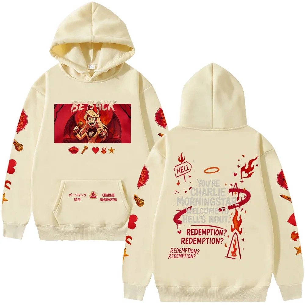 Hazbin Hotel surdimensionné un - Winter Clothing Gift Ideas avis et prix