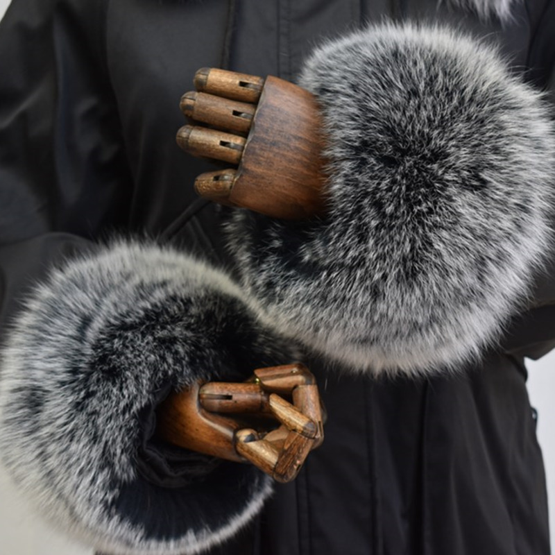 Poignets en fourrure de renard - Winter Clothing Pk avis et prix
