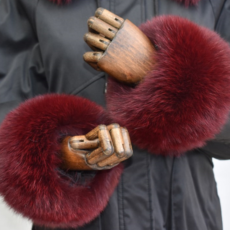 Poignets en fourrure de renard - Winter Clothing Pk avis et prix