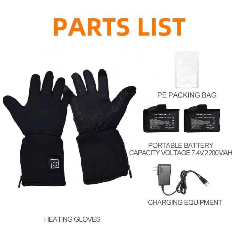 Gants de ski chauffants électr - Heated Gloves Electric avis et prix