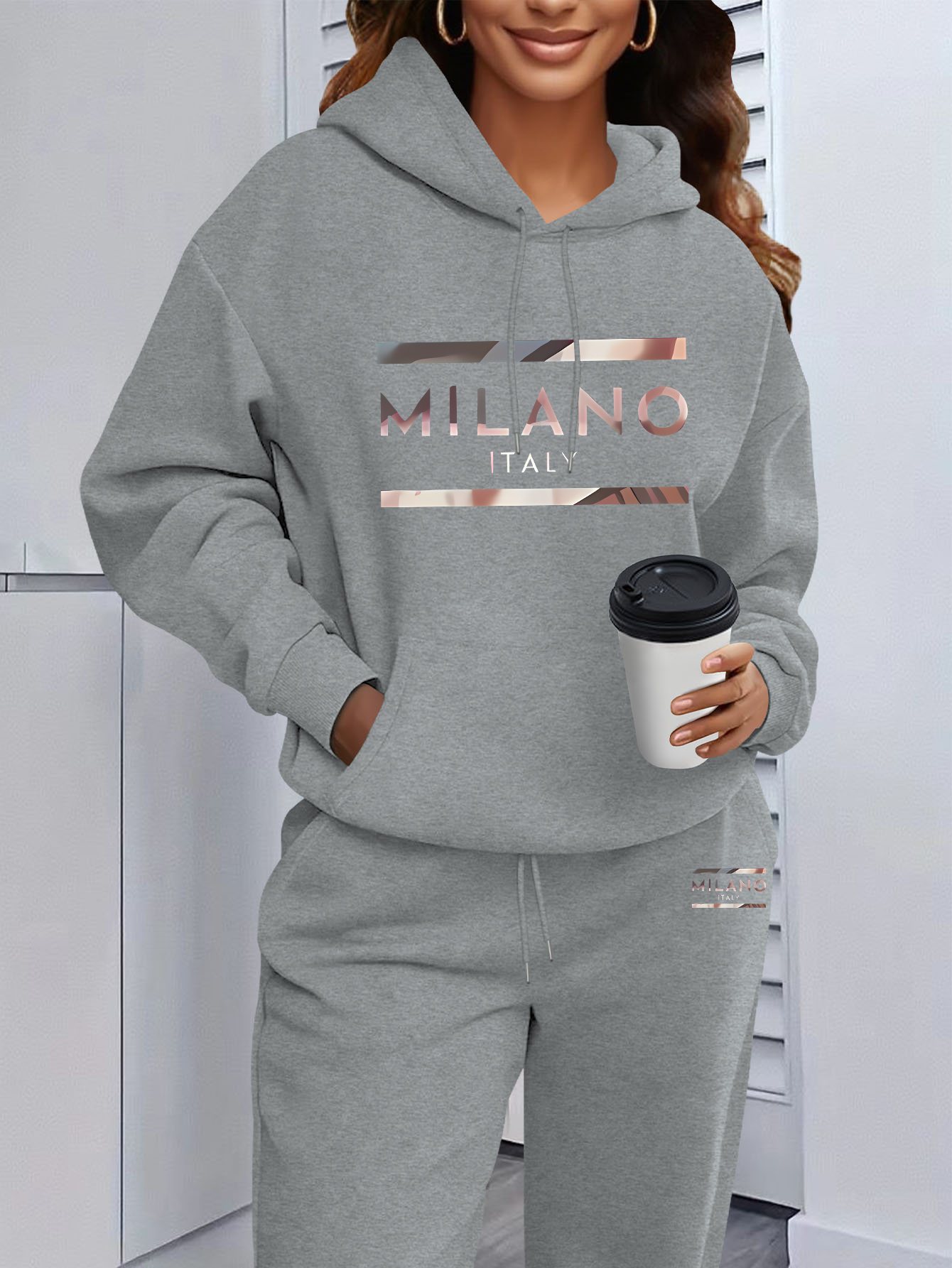 Ensemble de survêtement à capu - Winter Clothing For Women avis et prix