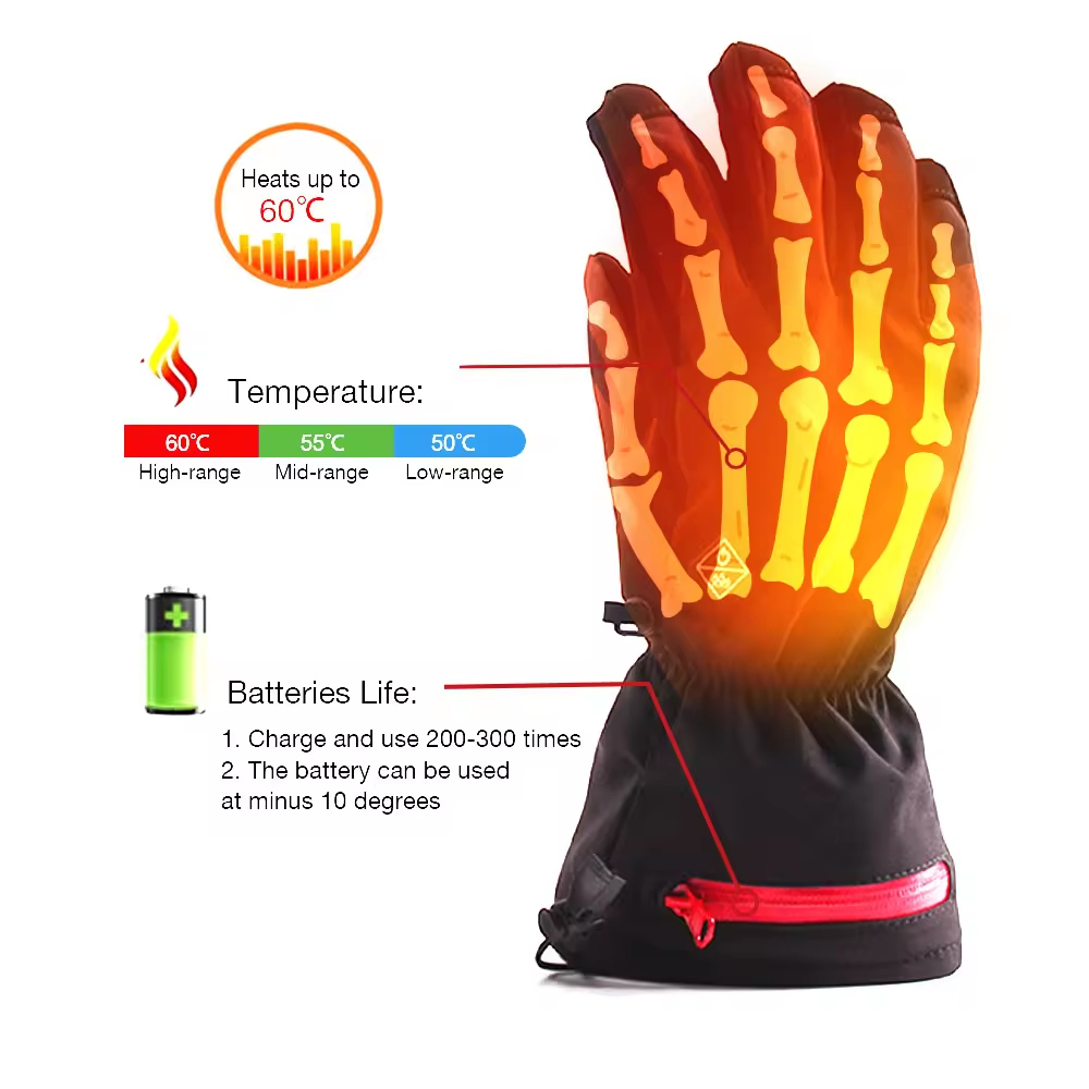 Gants chauffants électriques p - Heated Gloves Electric avis et prix