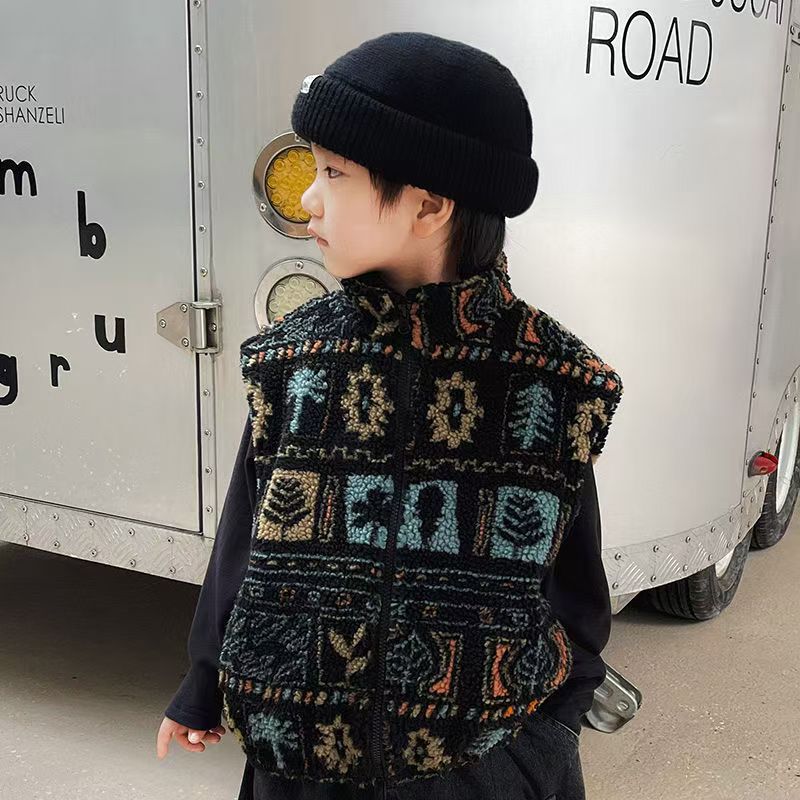 Vêtements pour enfants : Gilet - Winter Clothing Drawing avis et prix