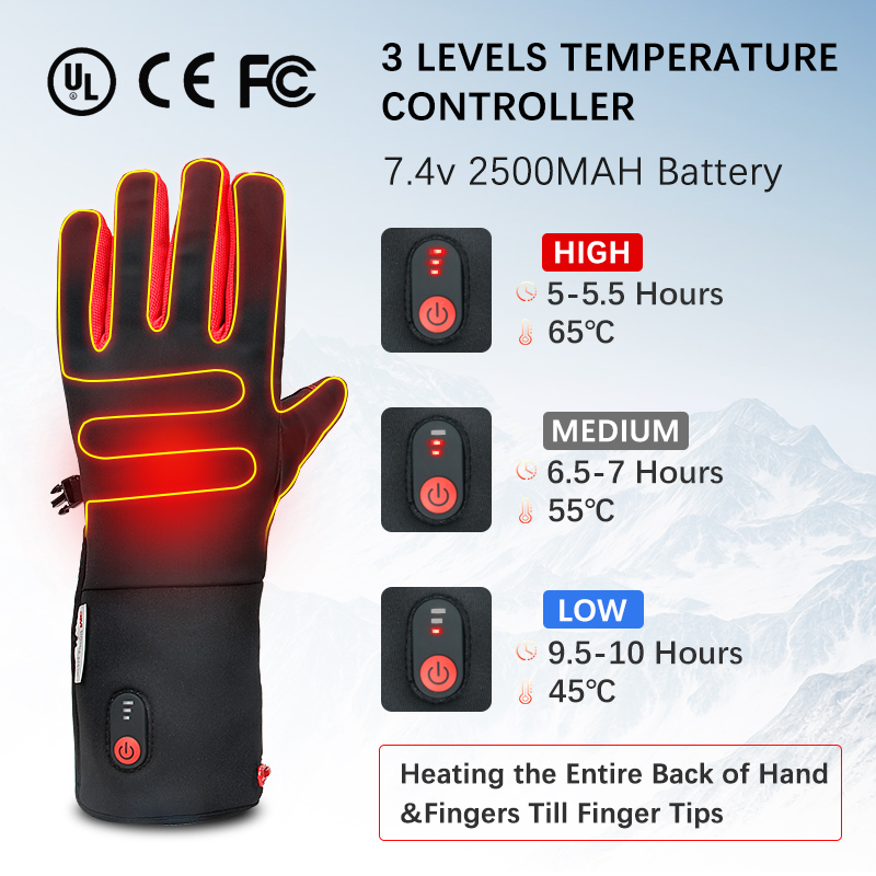 Gants chauffants électriques p - Heated Gloves Electric avis et prix