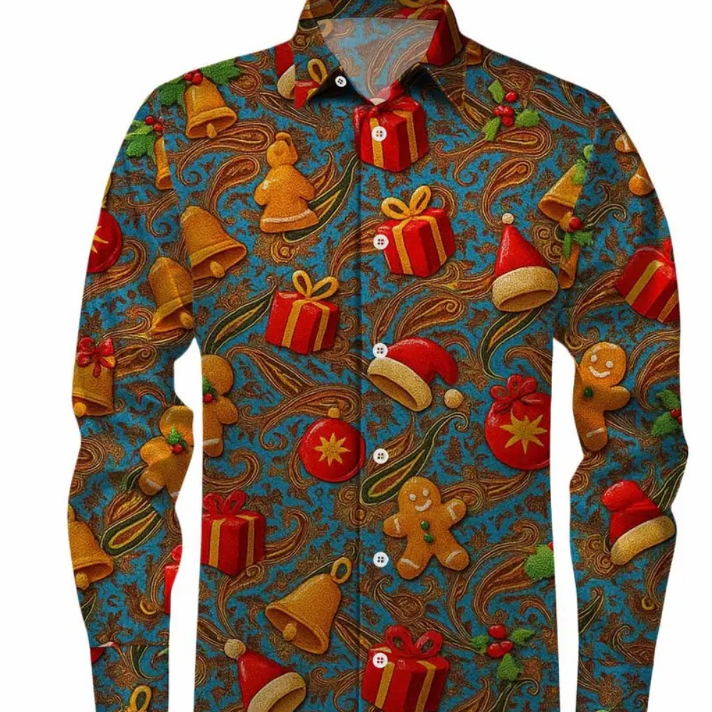 Chemise imprimée de noël à man - Winter Clothing Gift Ideas avis et prix