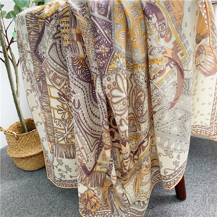 Écharpe en soie et laine 135CM - Winter Clothing Hong Kong avis et prix